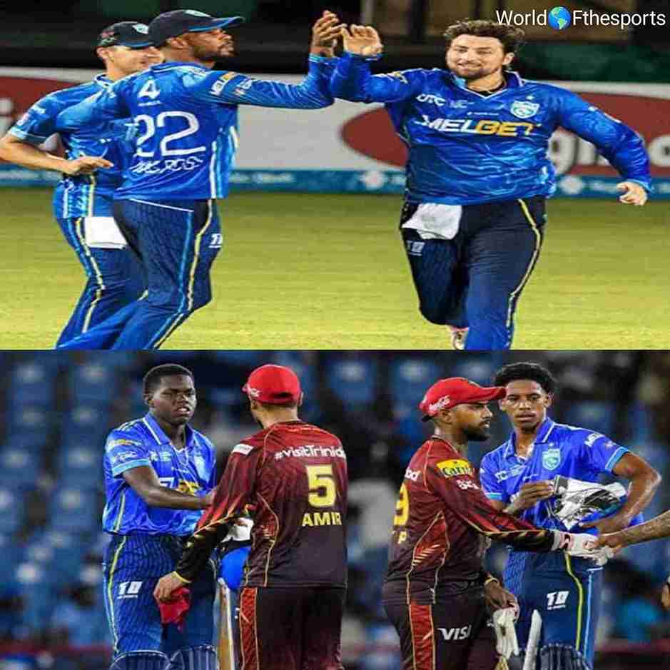 How St Lucia Kings stunned TKR. Read the full story on "World Of the Spots "